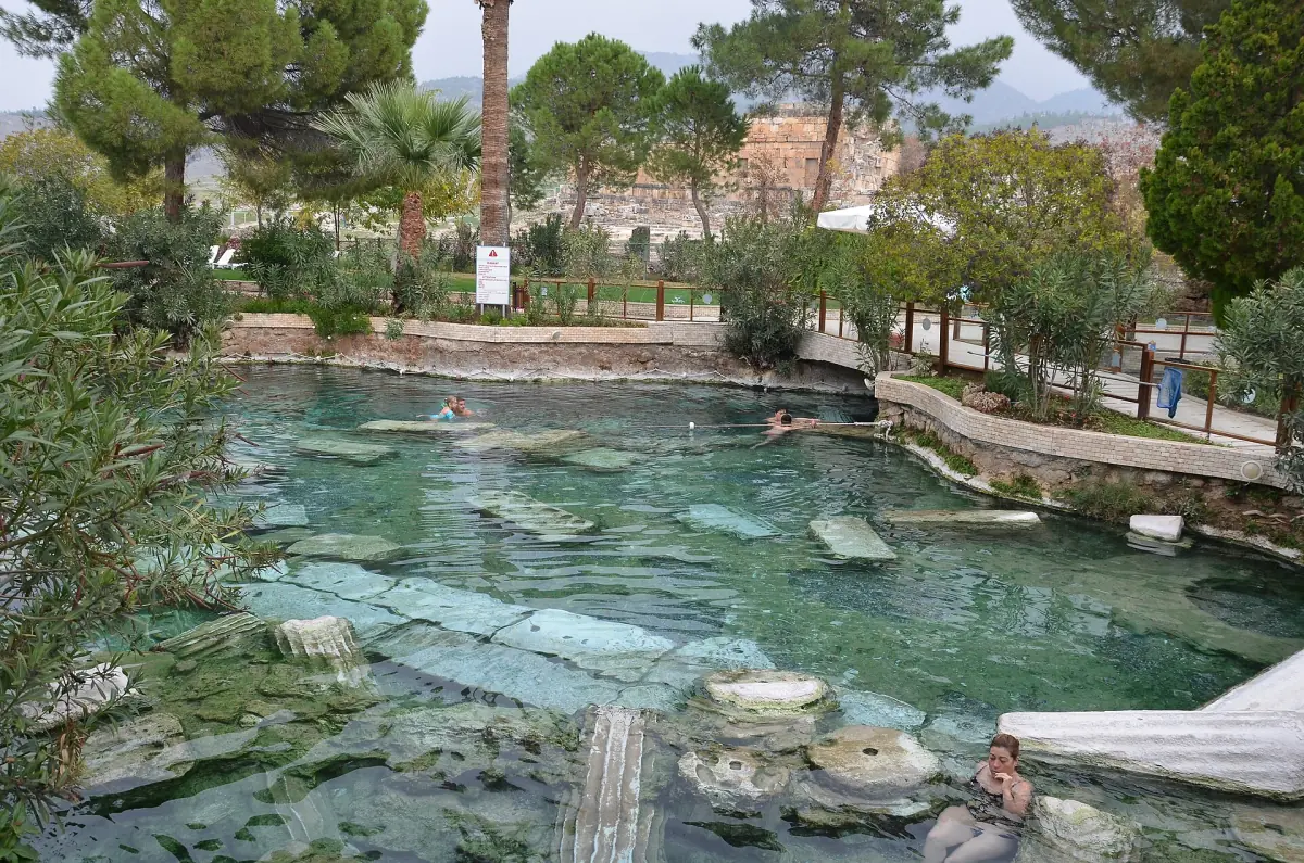 Cleopatra's Pool, the Antique Pool at Hierapolis