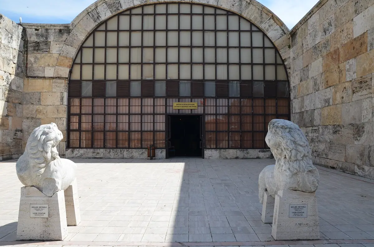 The Hierapolis Archaeology Museum in the Roman baths