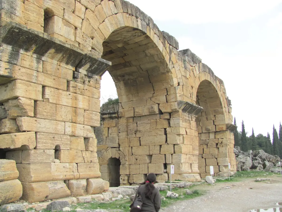Roman arches in Hierapolis