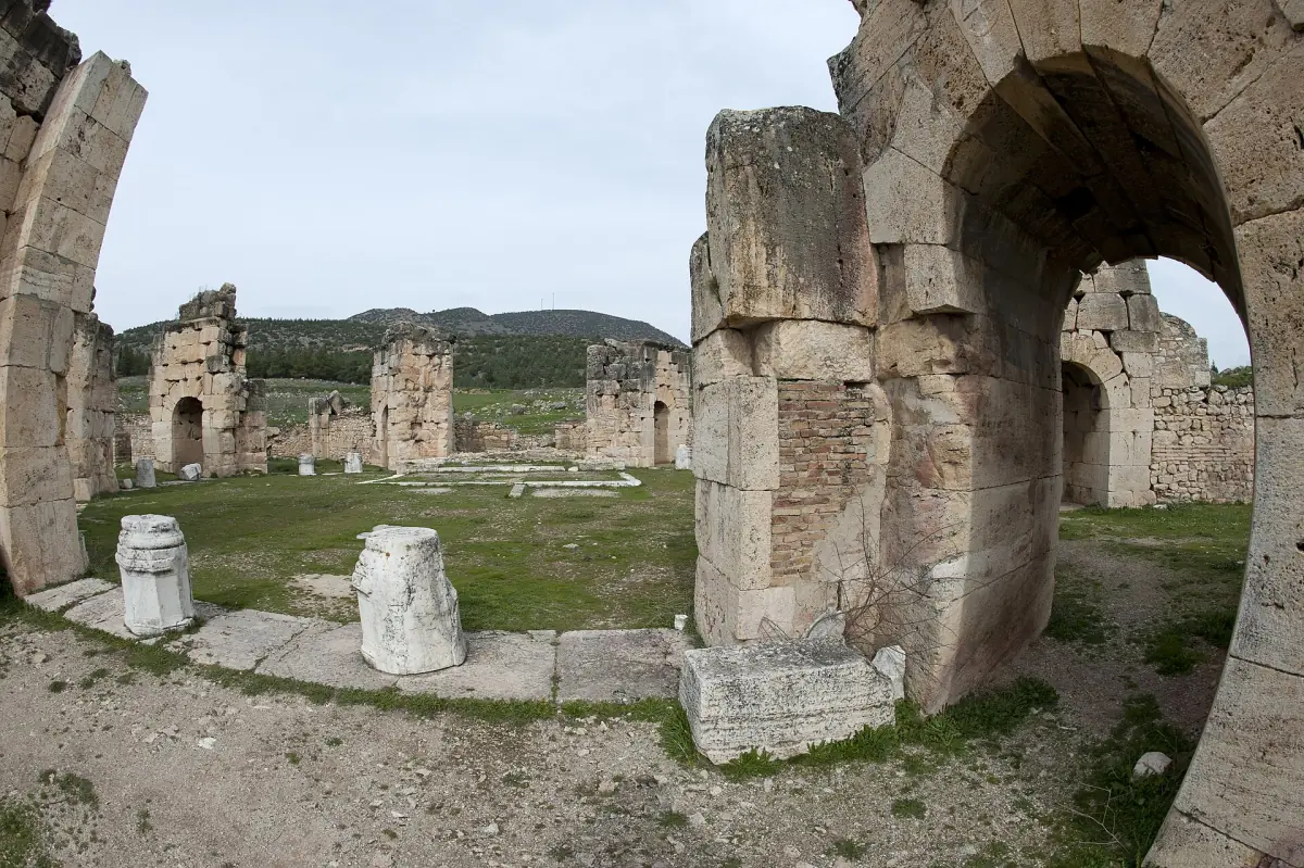 An arch of the Martyrium of St Philip